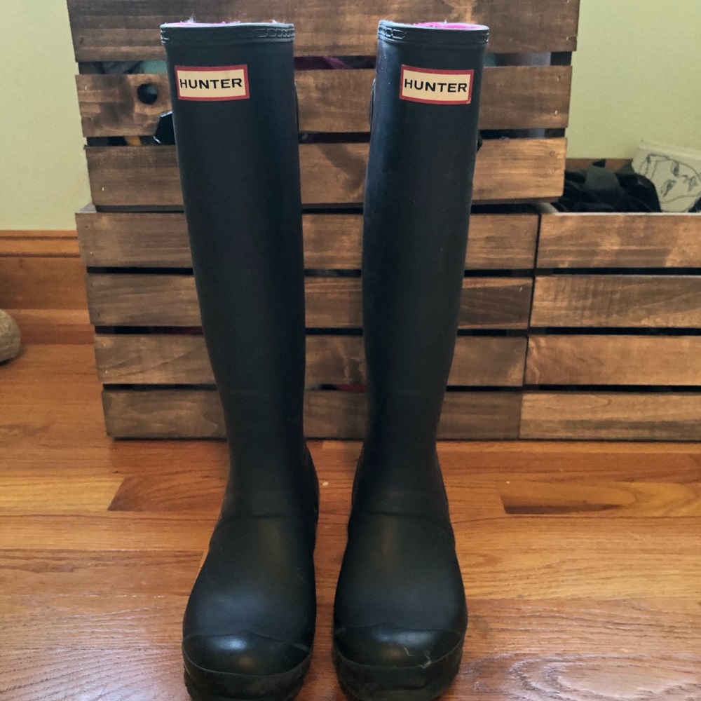 HUNTER rain boots
